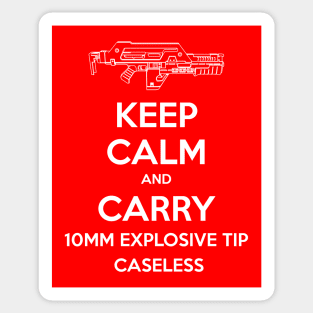 Keep Calm and Carry an M41A Sticker